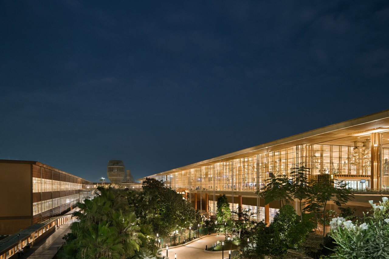 Bangalore International Airport, Terminal 2​, by SOM in Karnataka, India. Photo: Ar. Ekansh Goel/Studio Recall​.