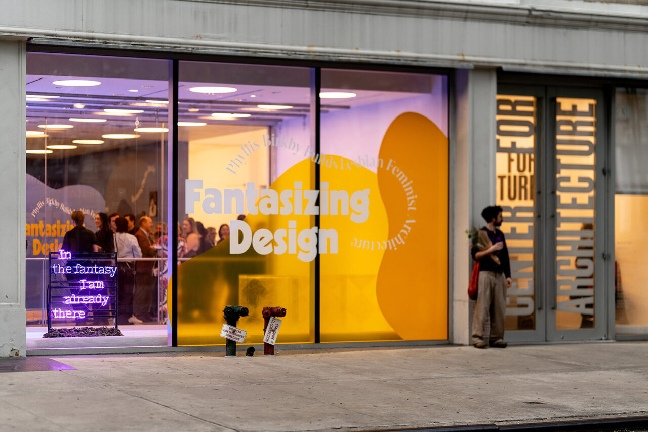 Center for Architecture storefront. Photo: Samuel Lahoz.