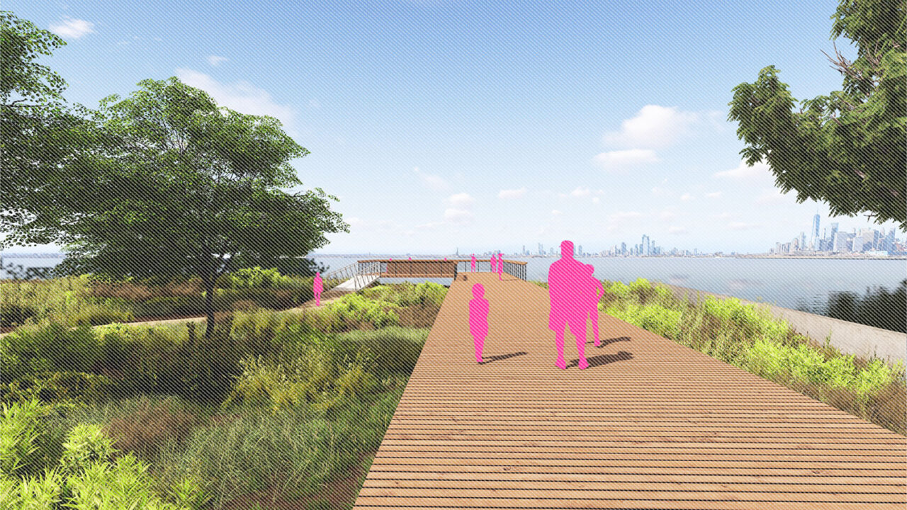 Pier 6 by SCAPE, in Sunset Park, Brooklyn.