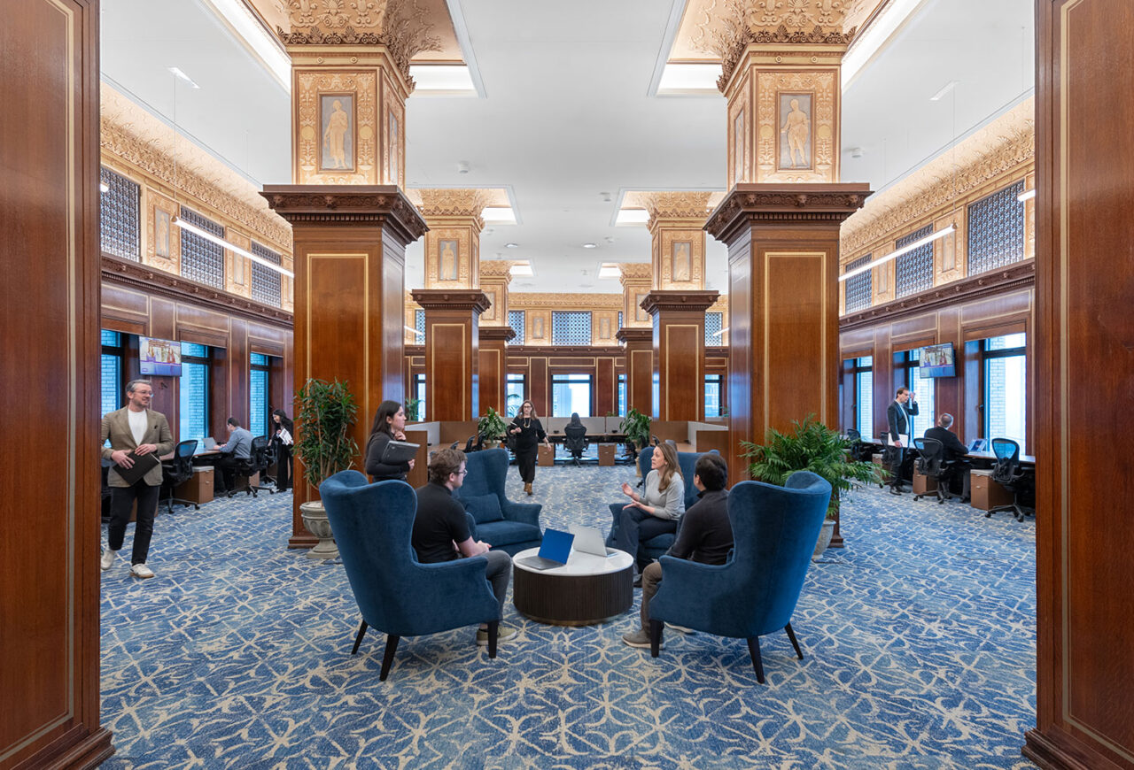 Tower Research Capital by Beyer Blinder Belle (BBB), in New York, NY. 