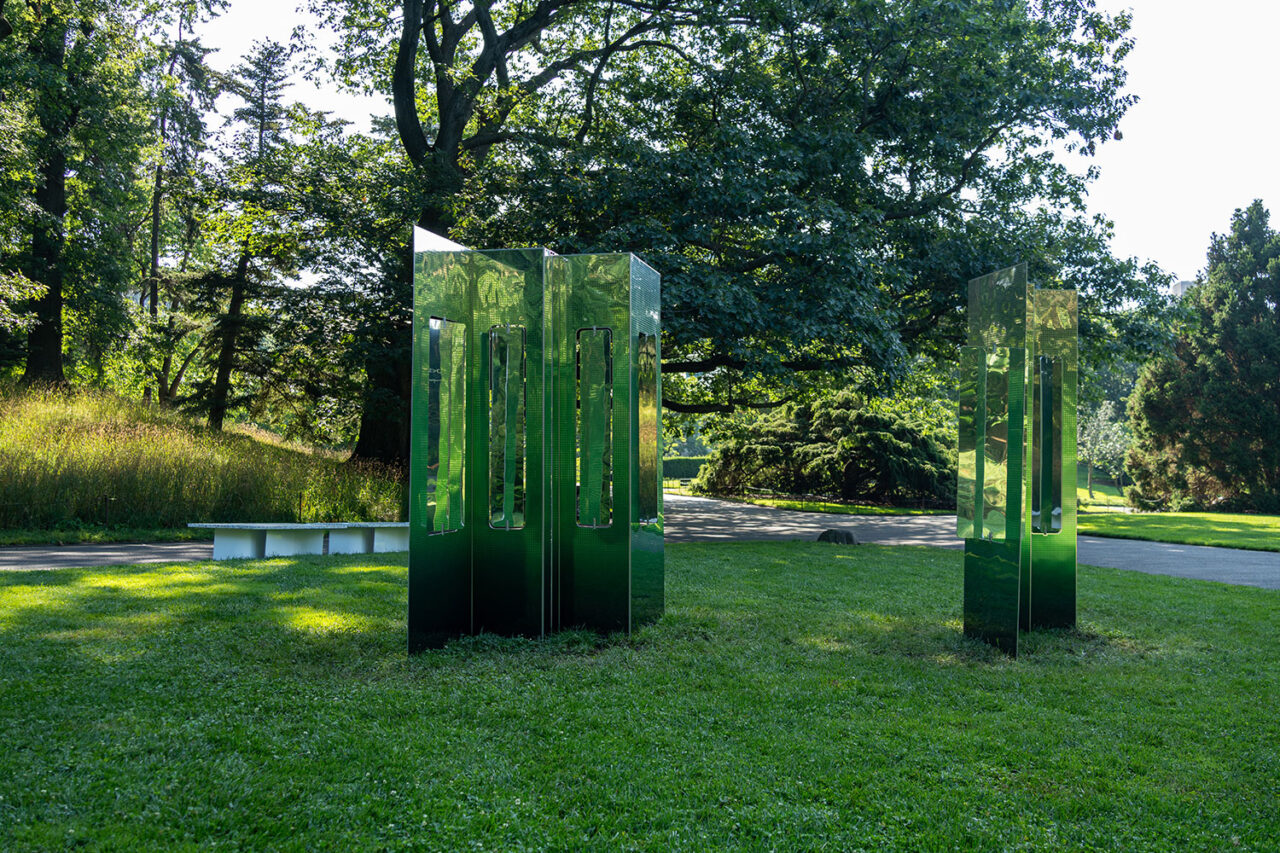 Turbulence 2025 by Suchi Reddy, FAIA, at the Brooklyn Botanic Garden.