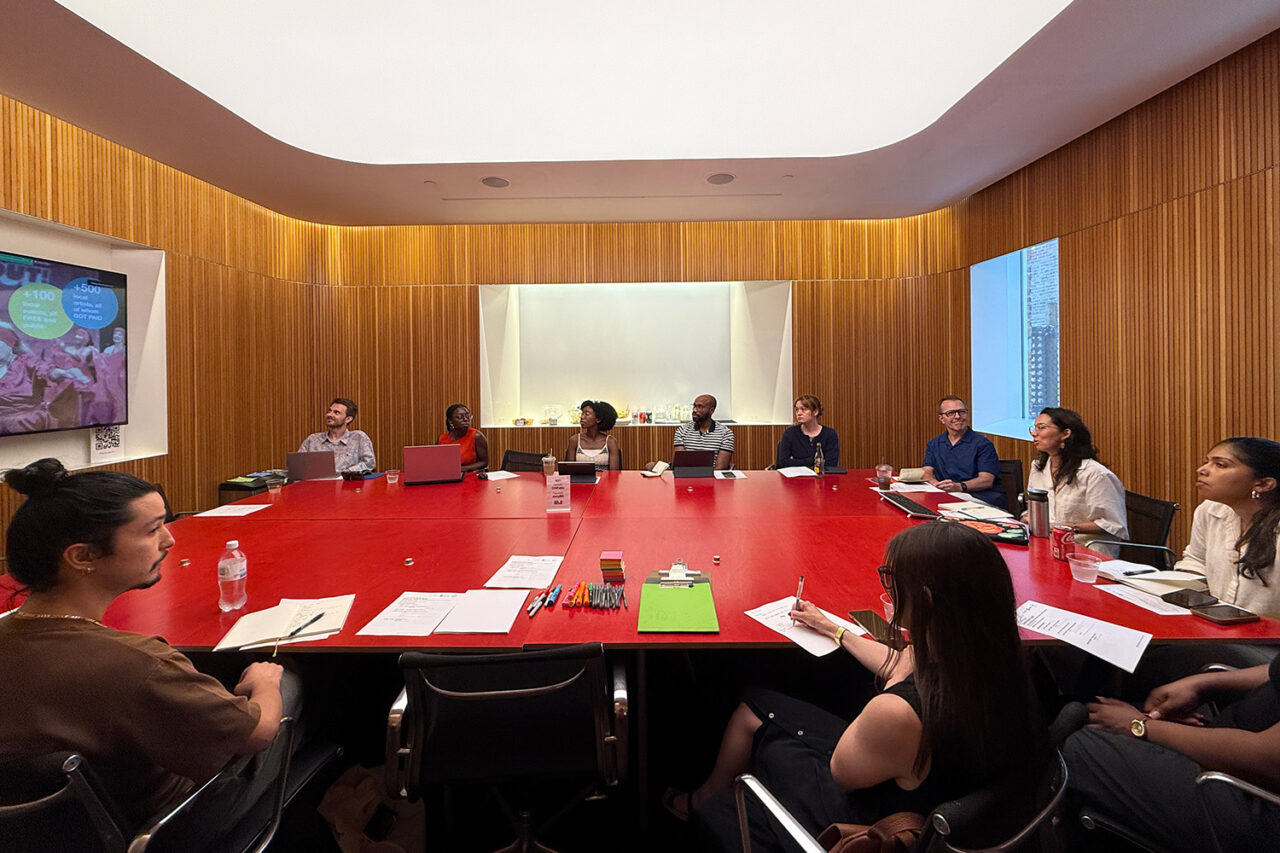 Civic Leadership Program Development Session 2 at the Center for Architecture. Photo: AIA New York.