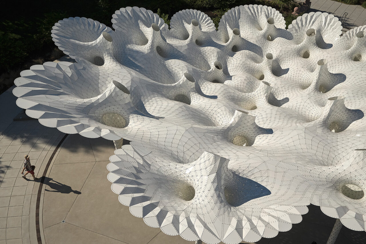 PILOTI by MARC FORNES / THE VERY MANY in Bellevue, WA. Photo: Courtesy THEVERYMANY Younes Bounhar/Doublespace Photography.