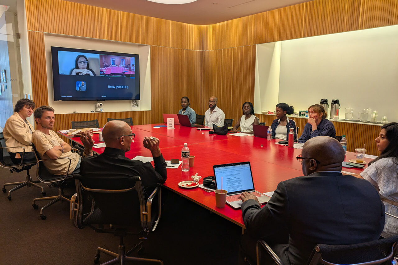 Civic Leadership Program Development Session 3 at the Center for Architecture. Photo: AIA New York.