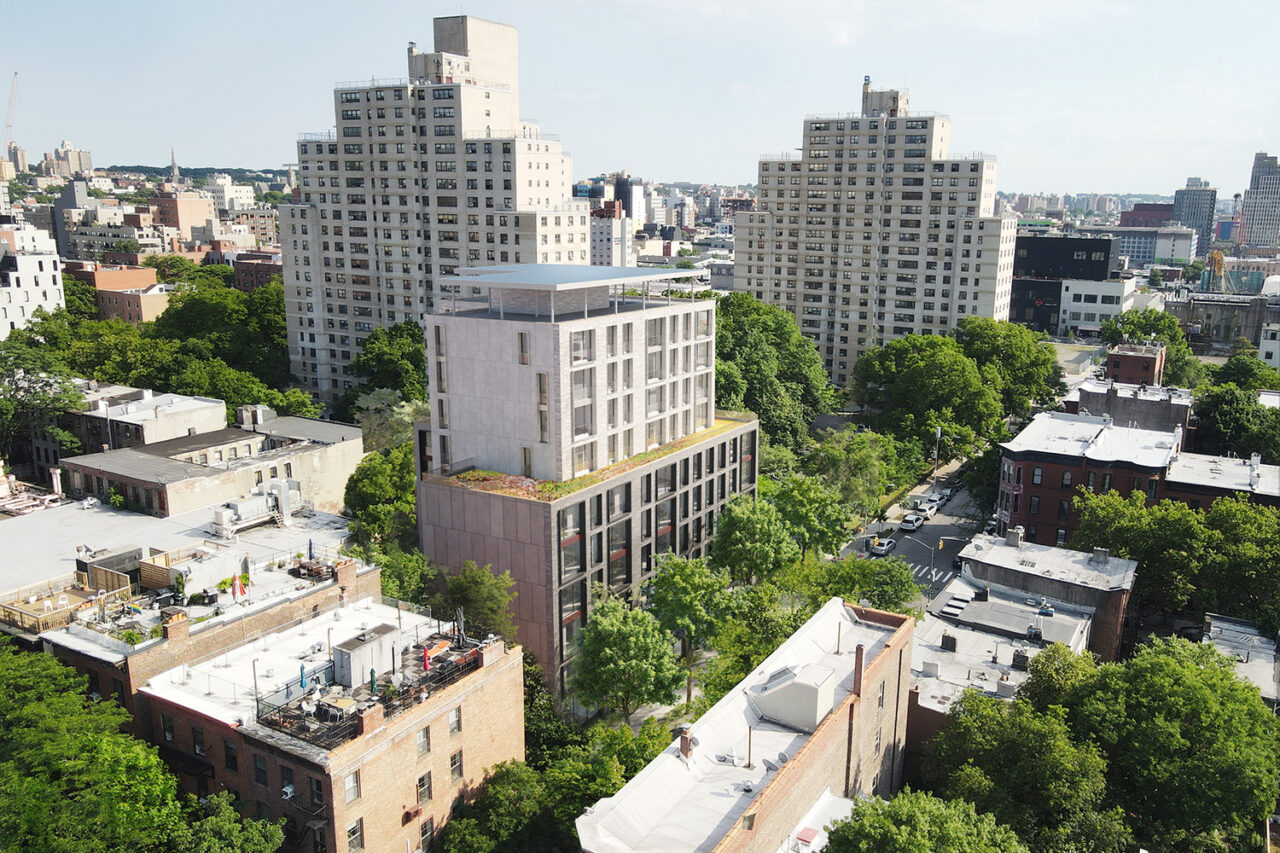 153 Nevins by Magnusson Architecture and Planning (MAP) in Brooklyn, NY. Image: Magnusson Architecture and Planning for HPD.