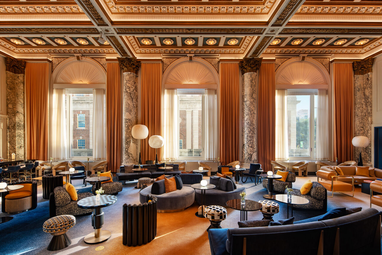 W New York – Union Square by Rockwell Group in New York, NY. Photo: Michael Kleinberg/W New York – Union Square.