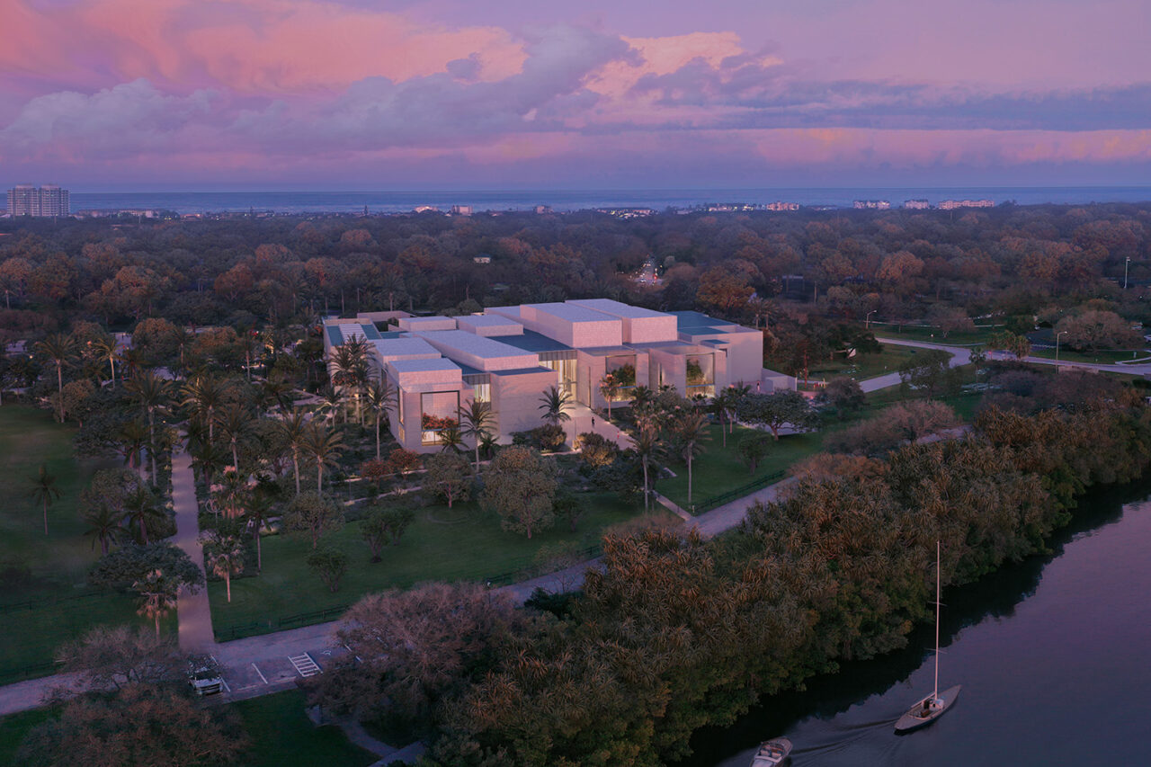 Vero Beach Museum of Art aerial view
