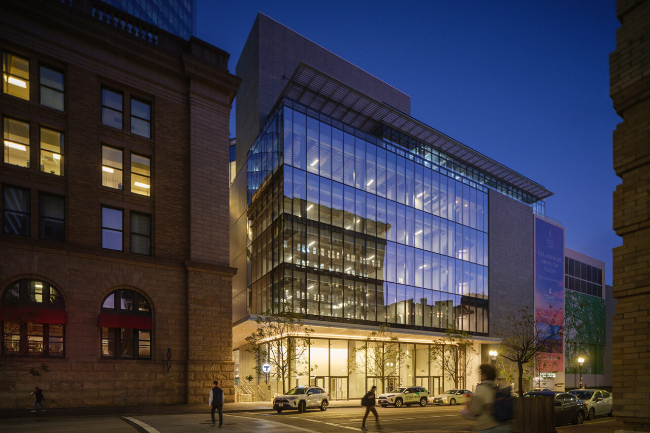Boston South Station by Pelli Clarke & Partners in Boston, MA. Photo: Jason O’Rear, Pelli Clarke & Partners.