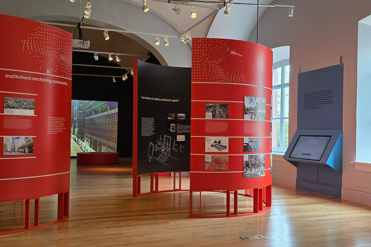 Coming Together: Reimagining America's Downtowns by Reddymade at the National Building Museum in Washington D.C. Photo: Such Reddy, FAIA, for Reddymade.