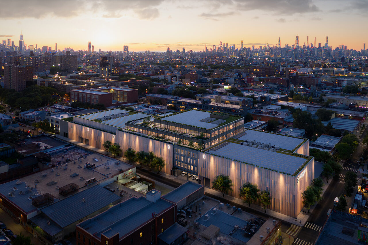 Echelon Studios by COOKFOX with Bungalow Studios RE in Brooklyn, NY. Image: DBOX for COOKFOX.