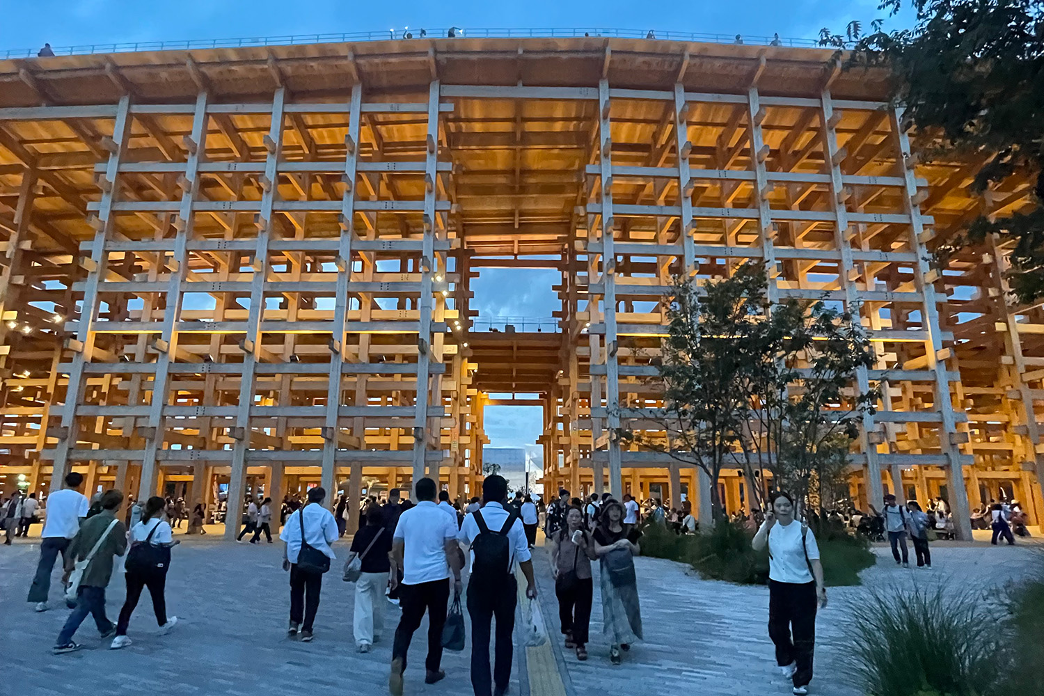 Osaka's 2025 World Expo Pavilion