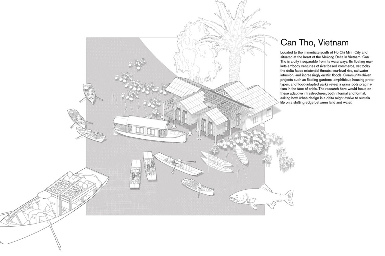 Illustration for “Mekong Countercurrents: Rethinking Architecture and Ecology in the Mother of Waters."