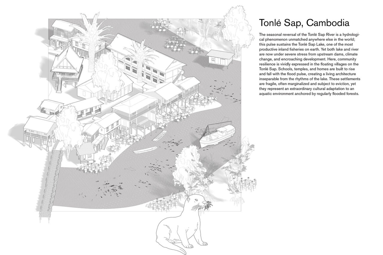 Illustration for “Mekong Countercurrents: Rethinking Architecture and Ecology in the Mother of Waters."