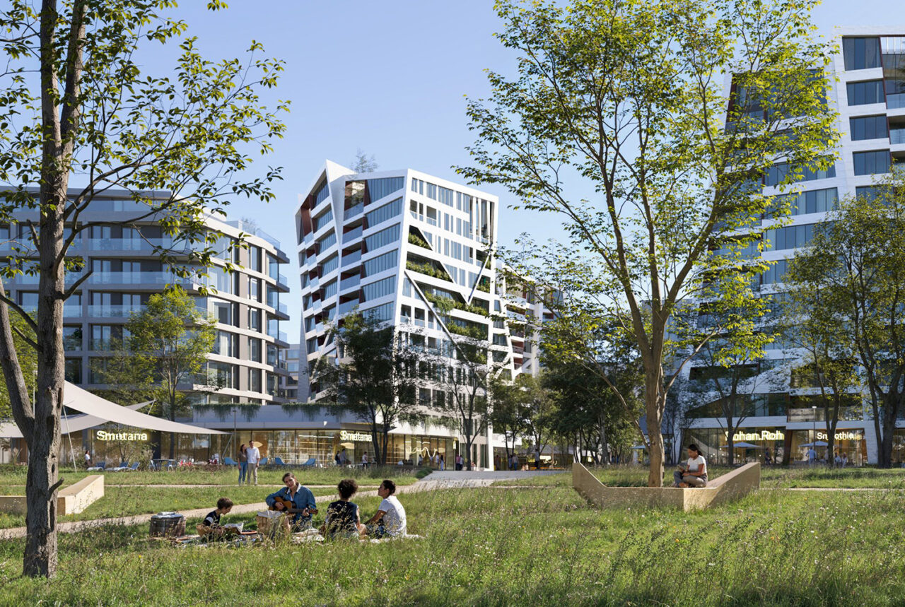 Sekyra Flowers by Studio Libeskind in Prague, CR. Image: courtesy of Studio Libeskind.