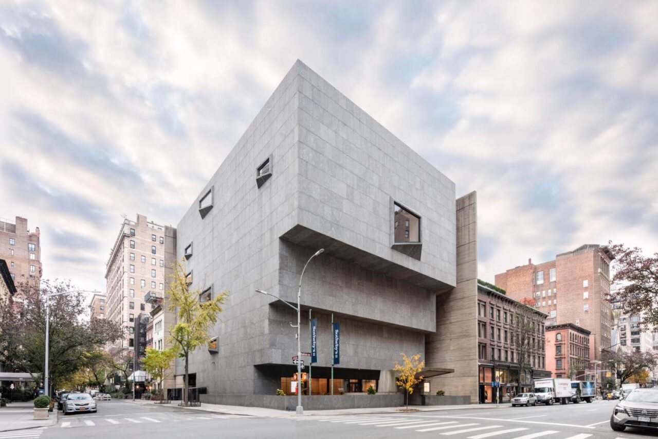 Sotheby's at the Breuer Building adapted by Herzog & de Meuron with PBDW Architects in New York, NY. Photo: Stefan Ruiz, courtesy of Sotheby’s.