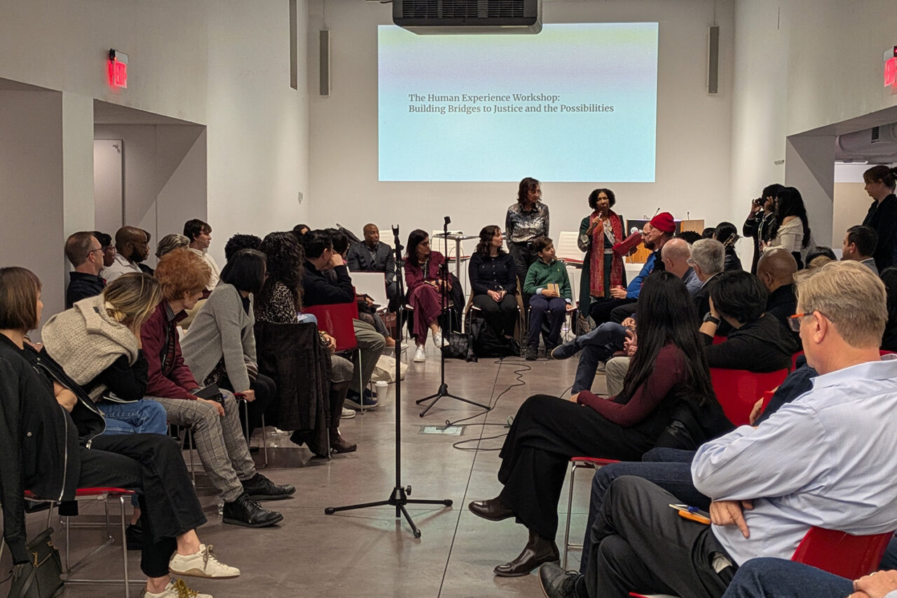 Building Justice: The Limits and Possibilities of Design, October 15, at the Center for Architecture. Photo: Courtesy of the Civic Leadership Program.