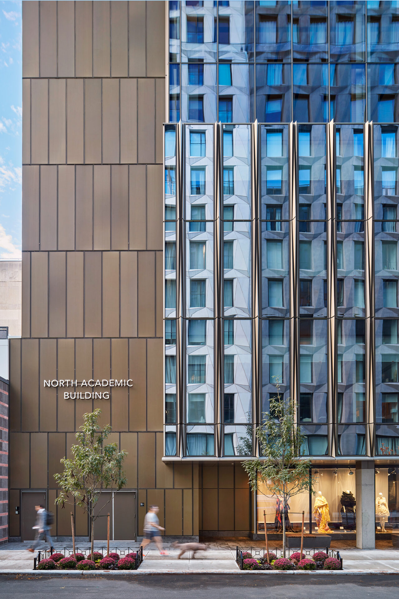 Joyce F. Brown Academic Building at the Fashion Institute of Technology by SHoP Architects in New York, NY.