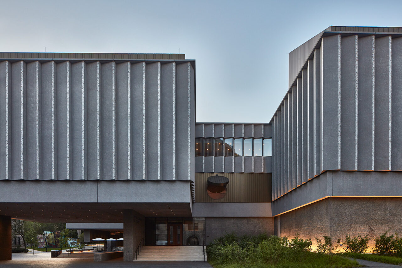 Princeton University Museum of Art by Adjaye Associates with Cooper Robertson in Princeton, NJ.
