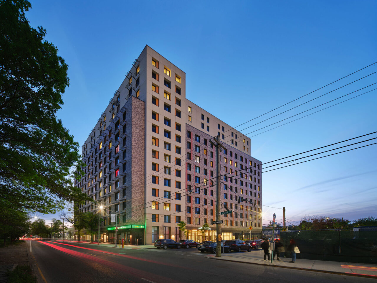 The Chestnut Commons Passive House Development in Brooklyn was completed in 2022. Image: courtesy of Dattner Architects.