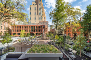 Garden House, Central Garden, and Play Areas