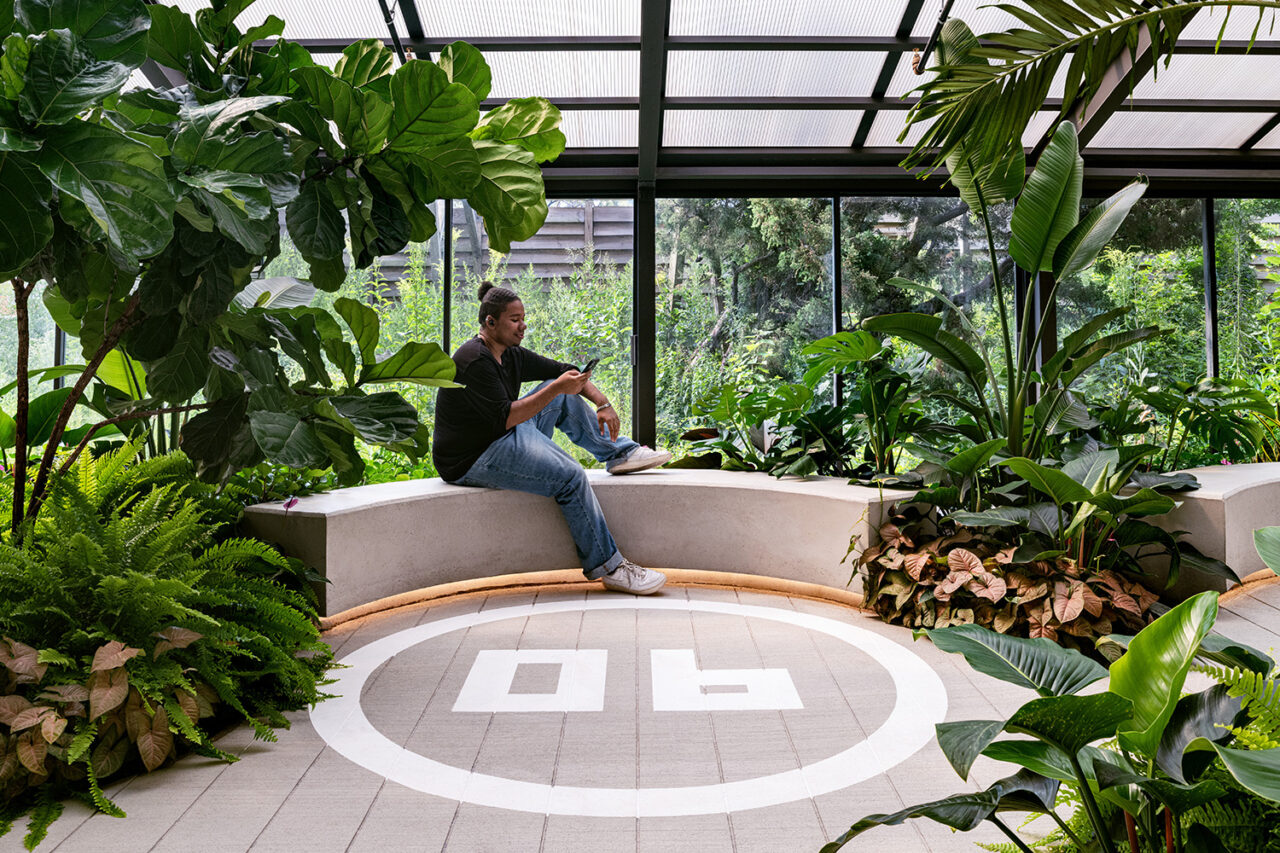 Aviation Garden by Aufgang Architects, OSD, and Studio Parallel in Queens, NY. Photo: Barrett Doherty.