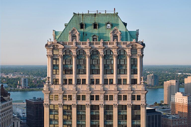 Book Tower aerial view