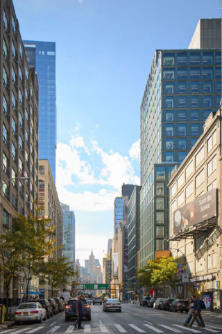 Disney New York City Headquarters, Robert A. Iger Building. Photo: Dave Burk/SOM.