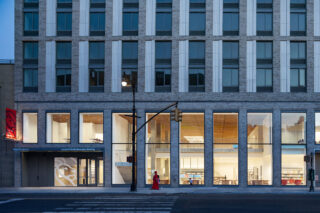 The Eliza and New York Public Library Inwood Branch in New York, NY. Photo: Alexander Severin.