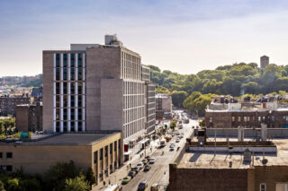 The Eliza and New York Public Library Inwood Branch in New York, NY. Photo: Alexander Severin.