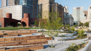 South Battery Park City Resilience in New York, NY. Image: AECOM LAUD NYC.
