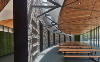 Davis Center at the Harlem Meer in New York, NY. Photo: Richard Barnes.