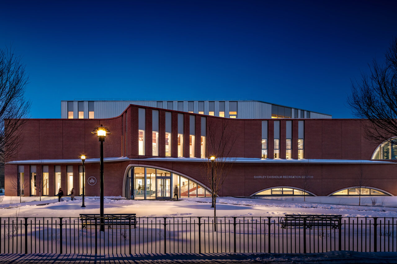 Shirley Chisholm Recreation Center by Studio Gang in Brooklyn, NY. Photo: © Alexander Severin.