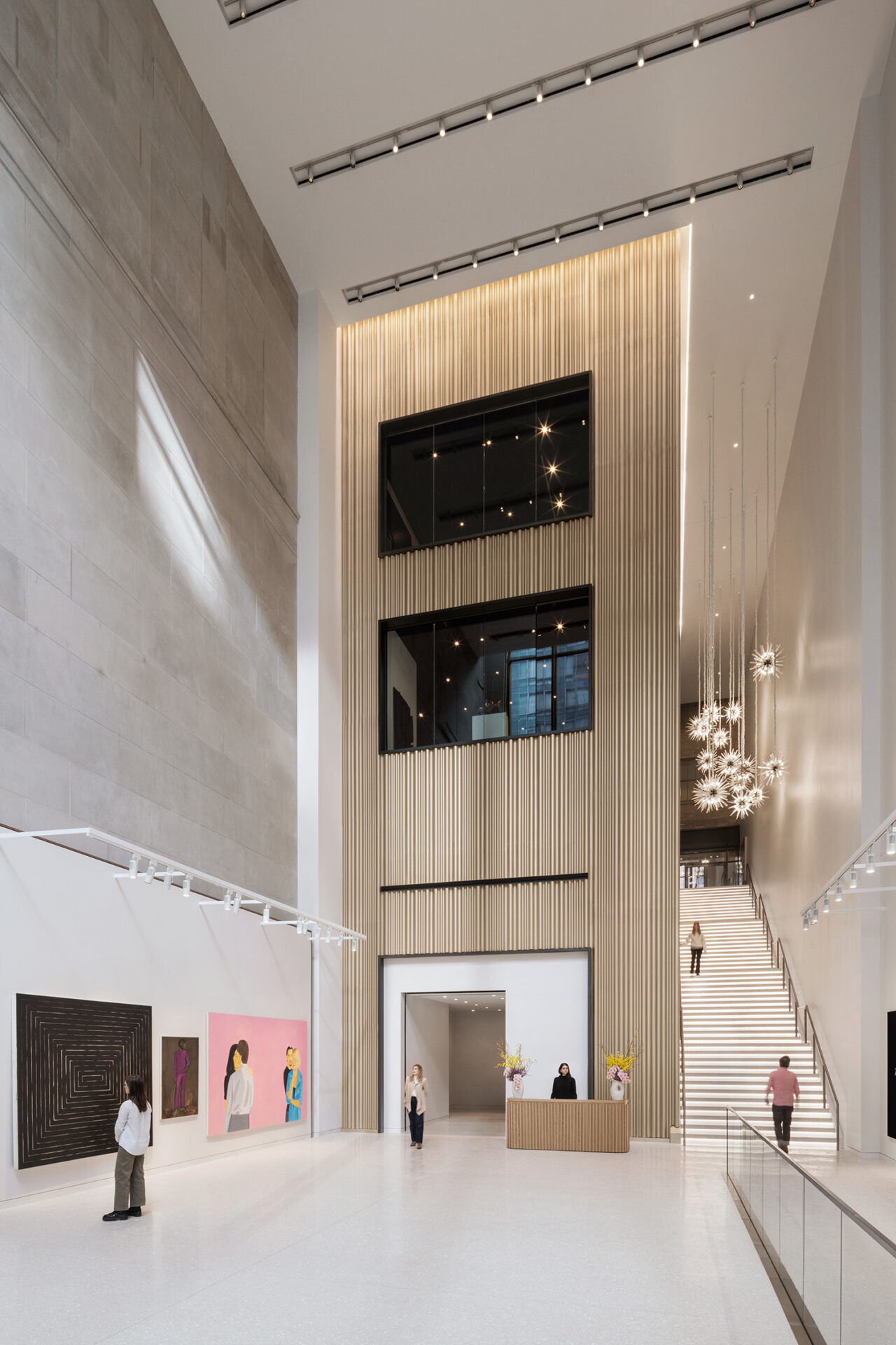 Bonham's new flagship by Gensler with interior design by Design X Nada in New York, NY. Photo: Colin Miller, courtesy Bonhams.