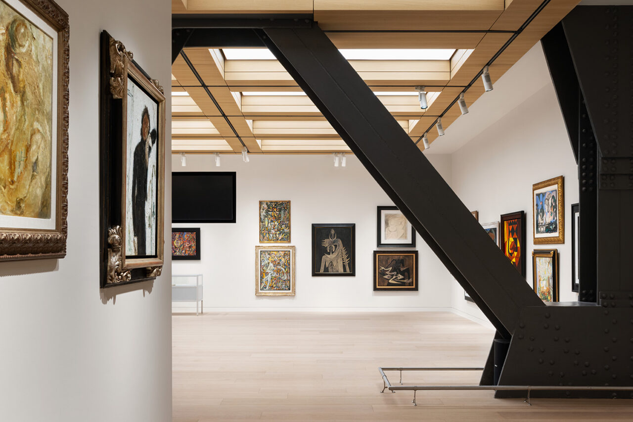 Bonham's new flagship by Gensler with interior design by Design X Nada in New York, NY. Photo: Colin Miller, courtesy Bonhams.