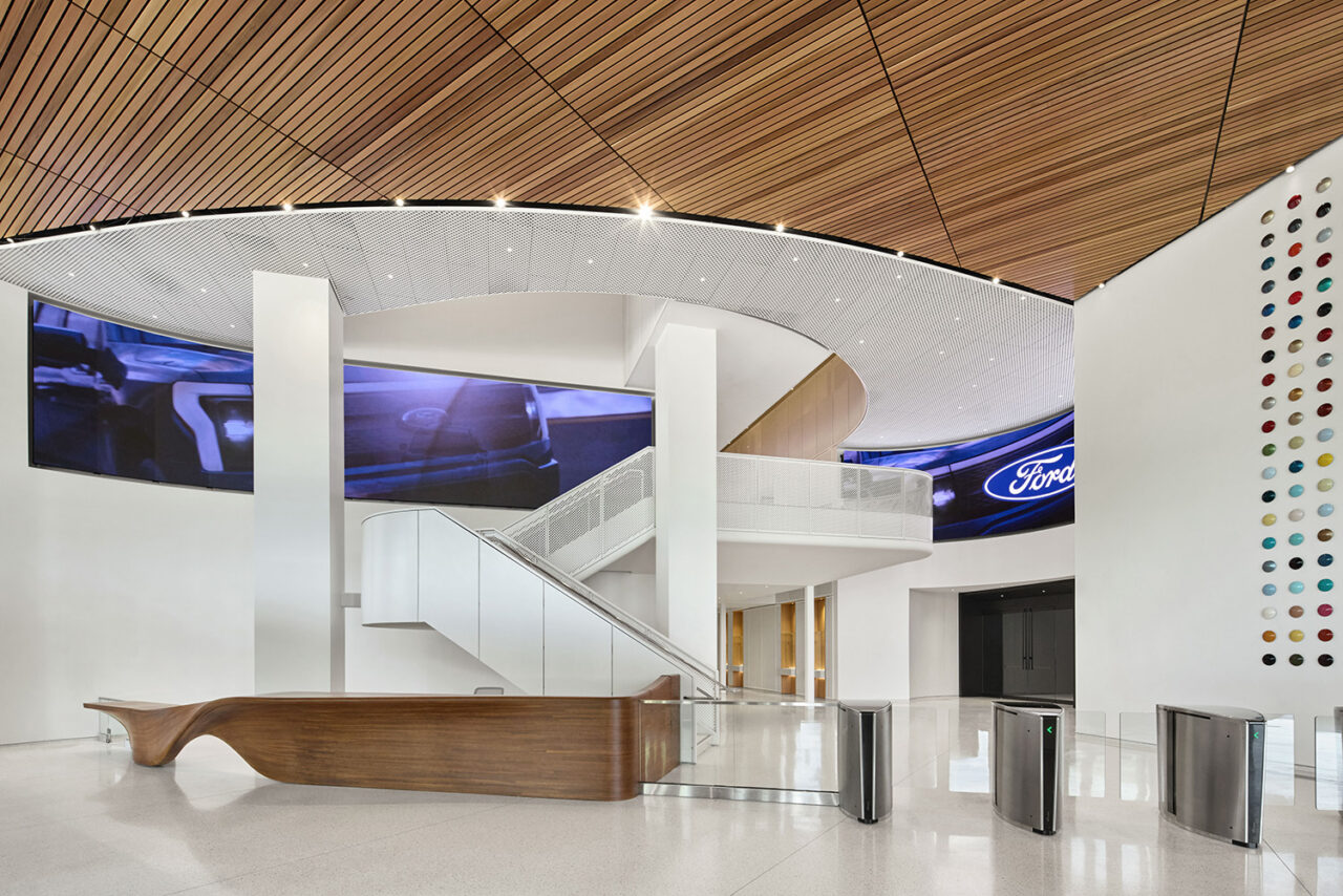 Ford World Headquarters by Snøhetta in Dearborn, MI