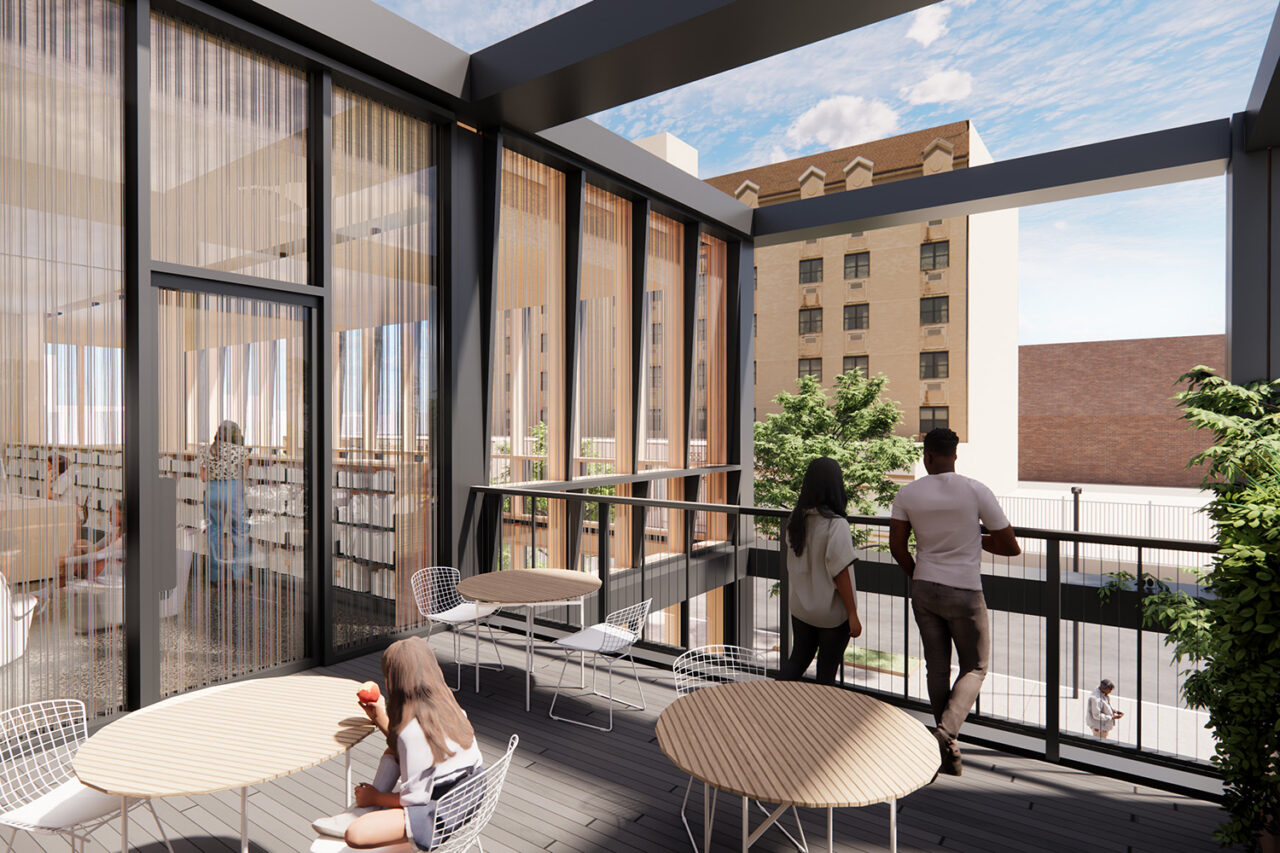 Brooklyn Public Library's Canarsie Branch by Studio Joseph in Brooklyn, NY. Image: Studio Joseph.