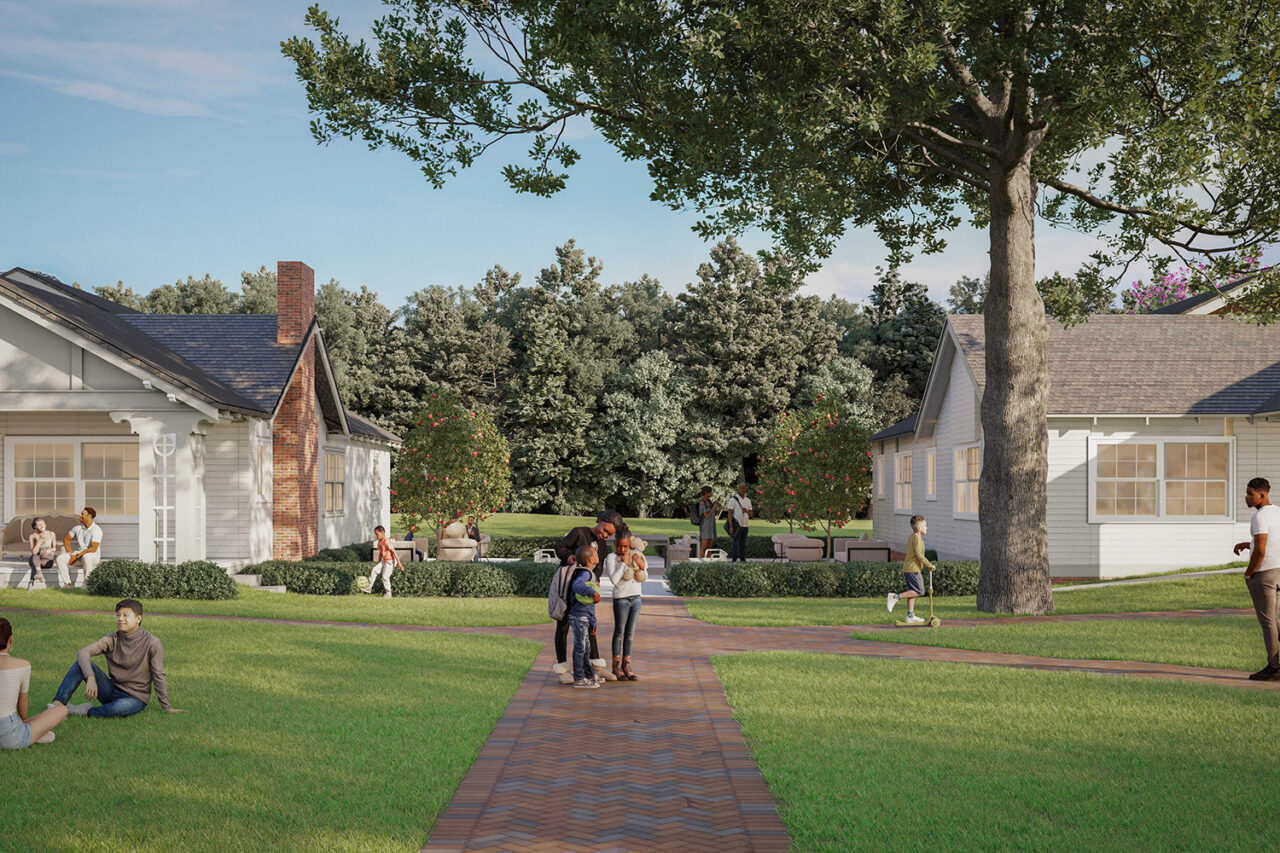 Palmer Memorial Institute redesign by RAMSA with the National Trust for Historic Preservation in Sedalia, NC. Image: RAMSA (Robert A.M. Stern Architects).