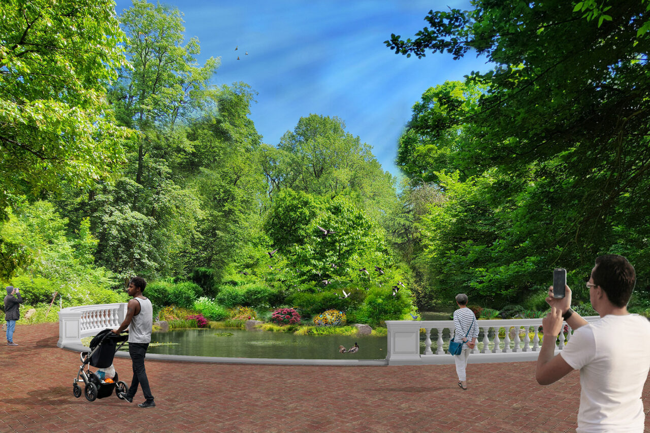 Vale Children's Pool at Prospect Park by the architects of Prospect Park Alliance in Brooklyn, NY. Image: Courtesy Prospect Park Alliance.