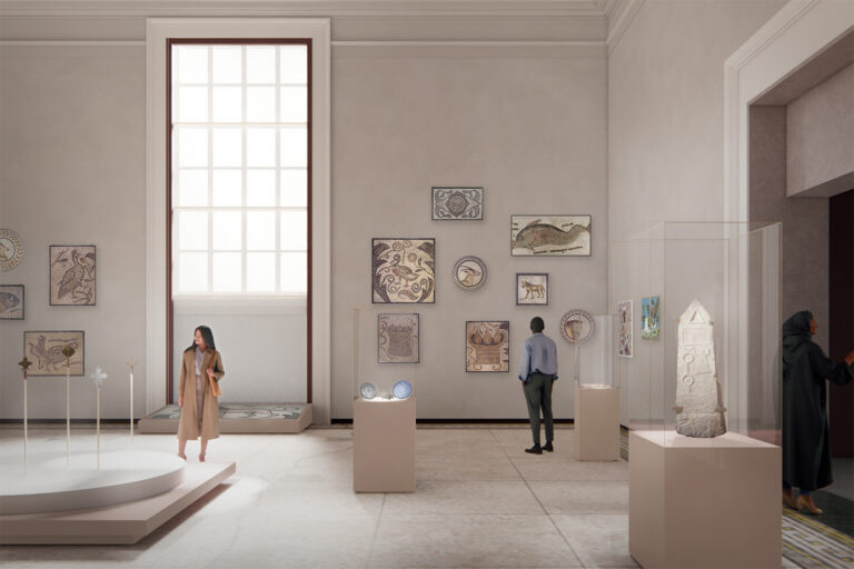 Brooklyn Museum's Arts of Africa collection by Peterson Rich Office with Beyer Blinder Belle in Brooklyn, NY. Image: PRO/Courtesy Brooklyn Museum.