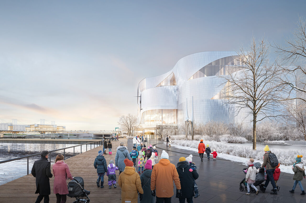 Ontario Science Centre by Hariri Pontarini Architects and Snøhetta in Toronto, Ontario, CA. Image: Hariri Pontarini Architects and Snøhetta.
