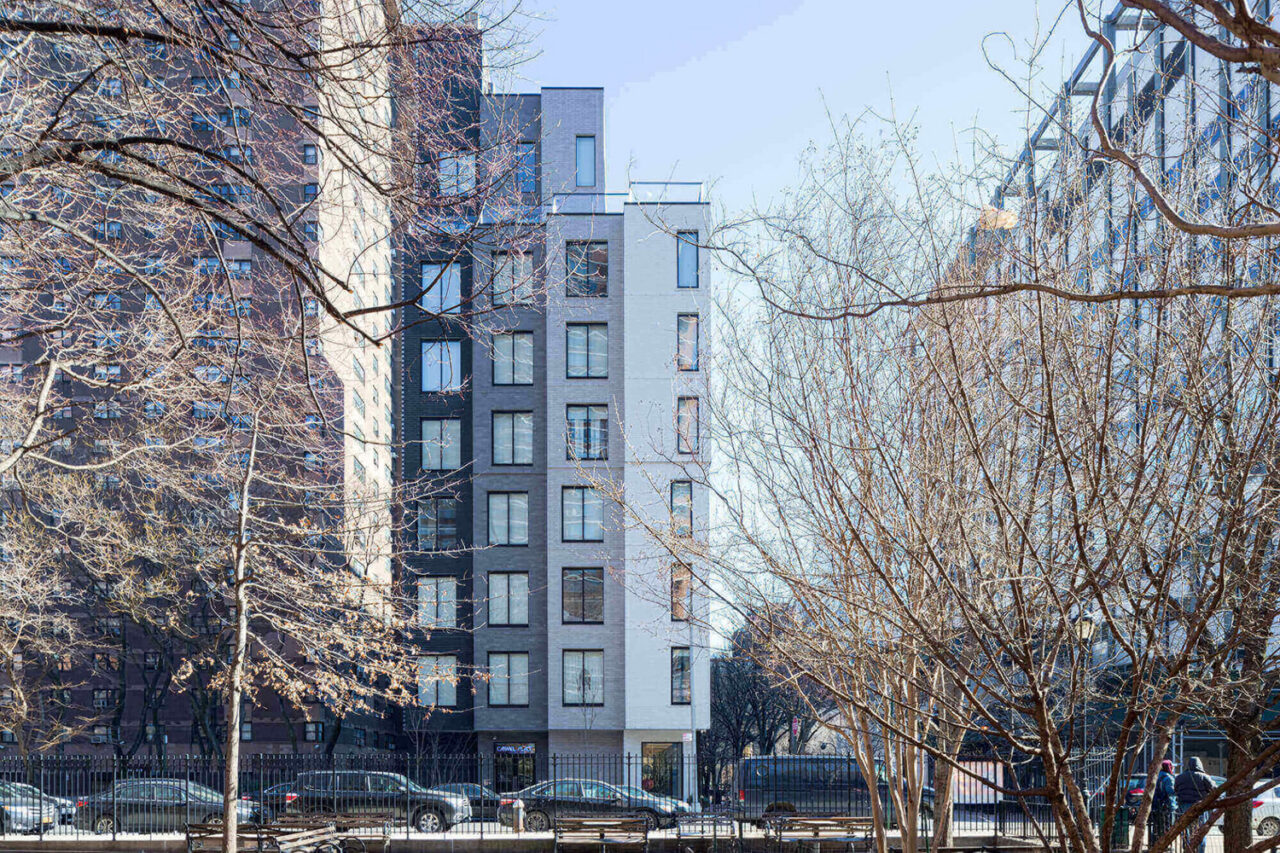 Carmel Place by nARCHITECTS in New York, NY. Photo: Iwan Baan, courtesy nARCHITECTS.