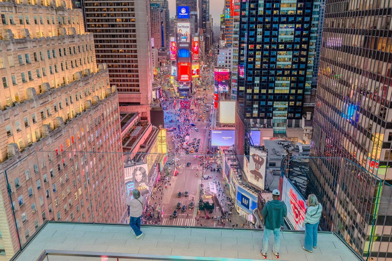 One Times Square by S9 Architecture in New York, NY. Photos: AeroSpect.
