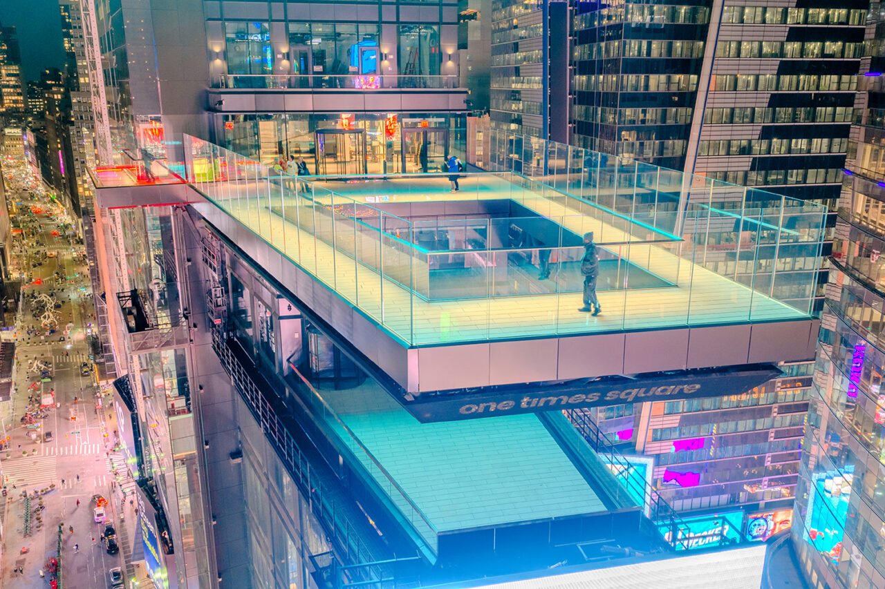 One Times Square by S9 Architecture in New York, NY. Photos: AeroSpect.