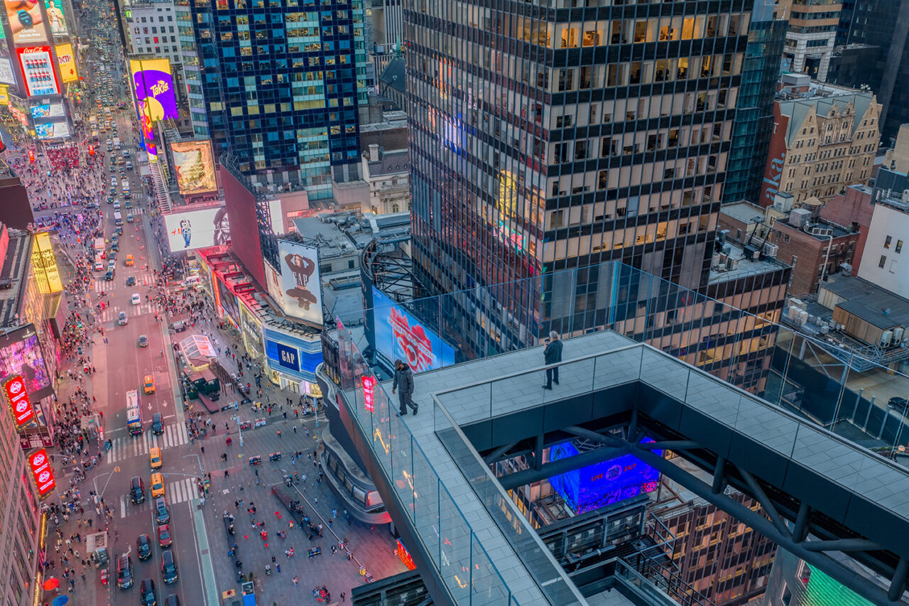 One Times Square by S9 Architecture in New York, NY. Photos: AeroSpect.
