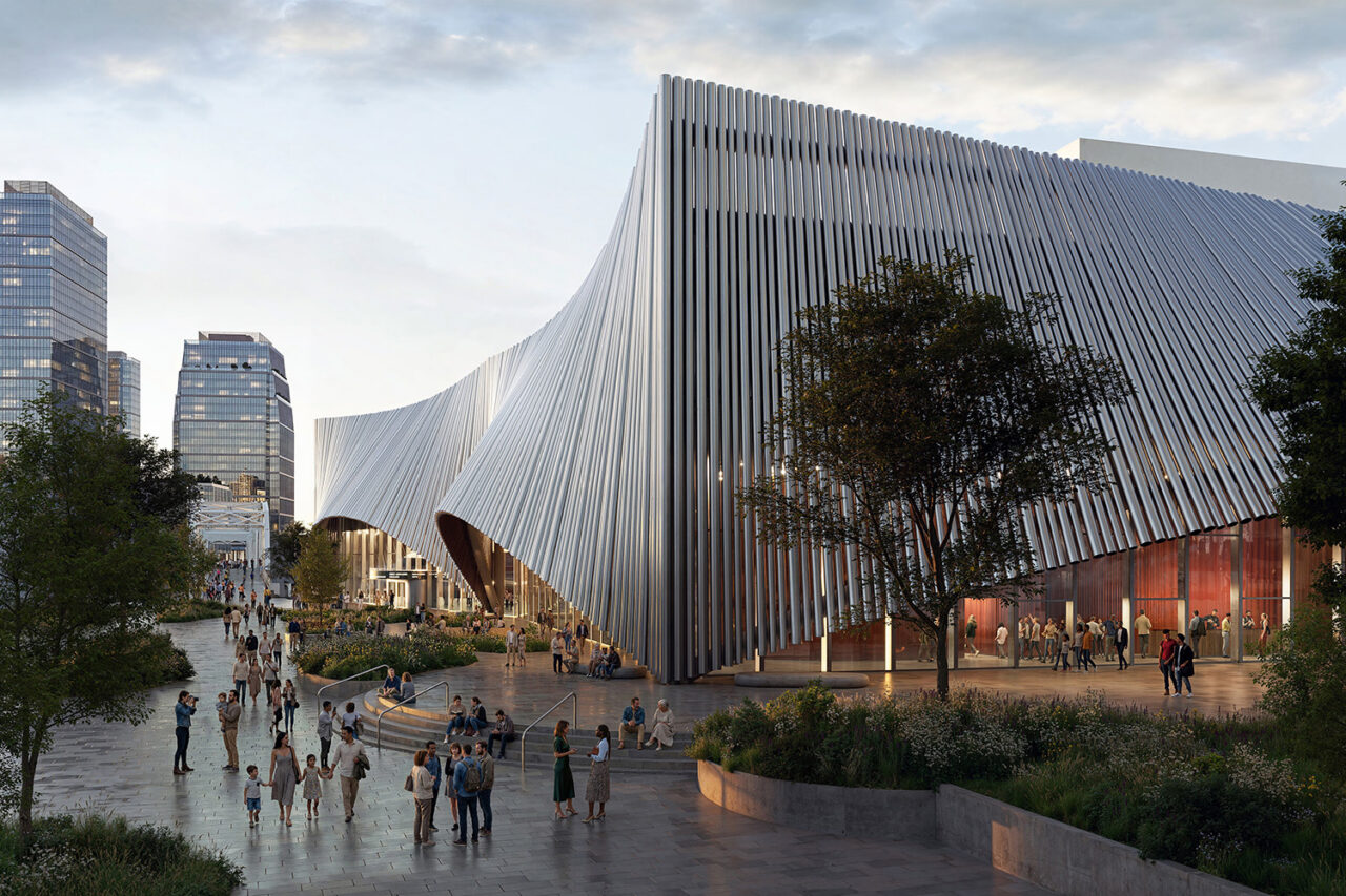 Tennessee Performing Arts Center by BIG-Bjarke Ingels Group, William Rawn Associates, and Hastings Architecture in Nashville, TN. Image: Courtesy BIG.