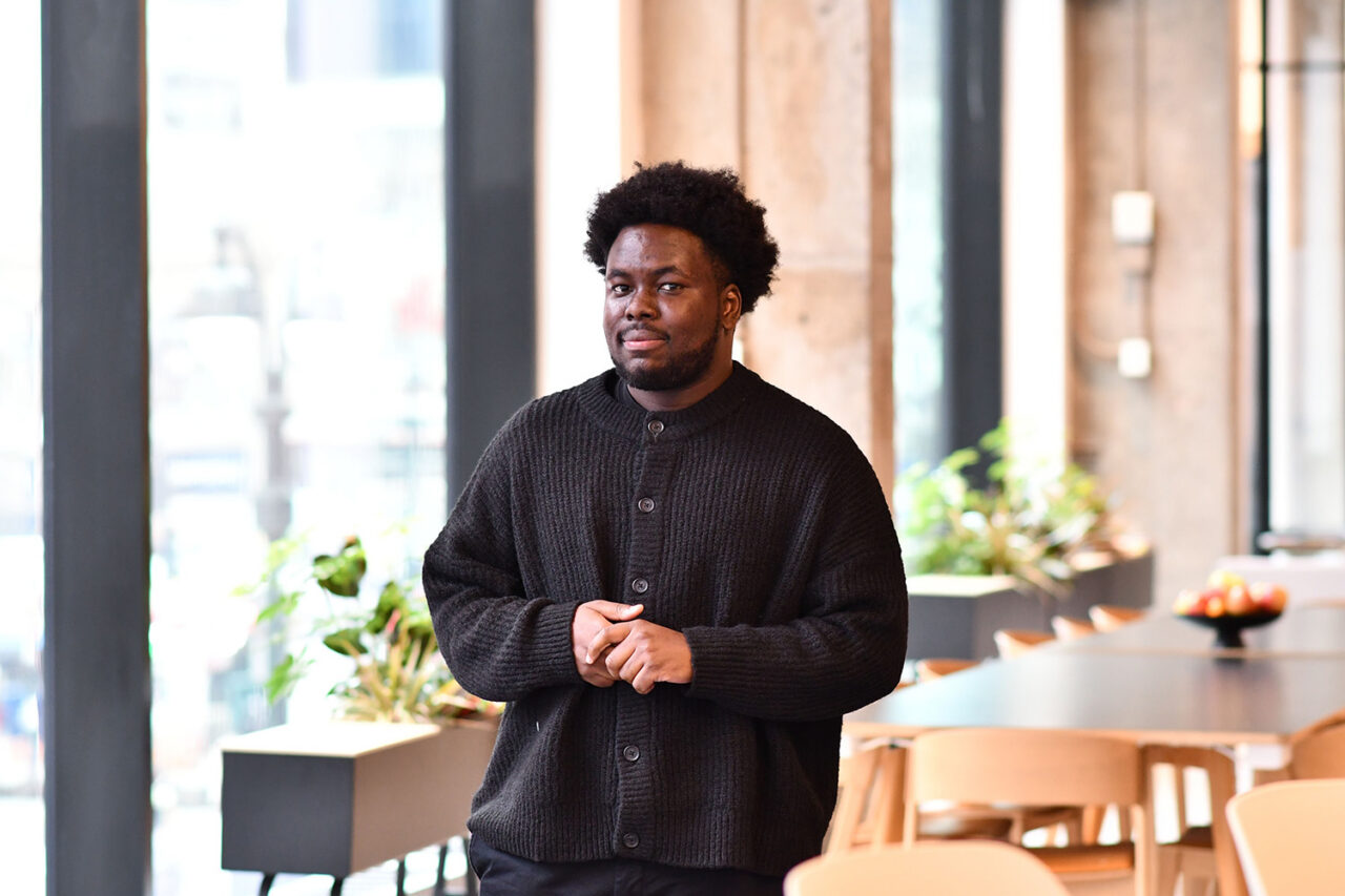2030 Fund recipient Brent Kokonya Wafula.