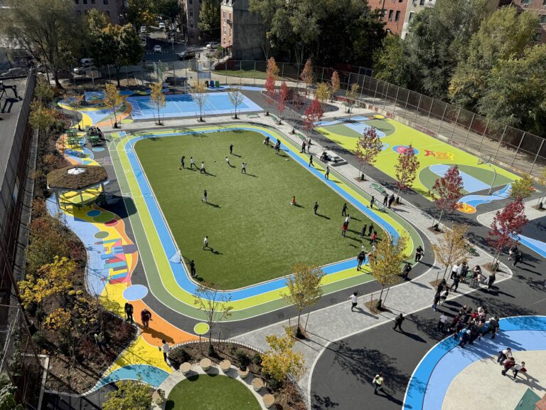 Climate-Adaptive Schoolyard for the South Bronx: Stormwater, Shade, and Outdoor Learning for 1,000 Students