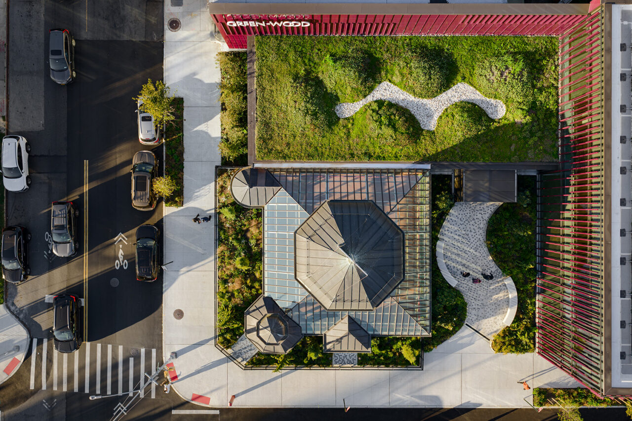 Green-House at Green-Wood Cemetery by Architecture Research Office in Brooklyn, NY.
