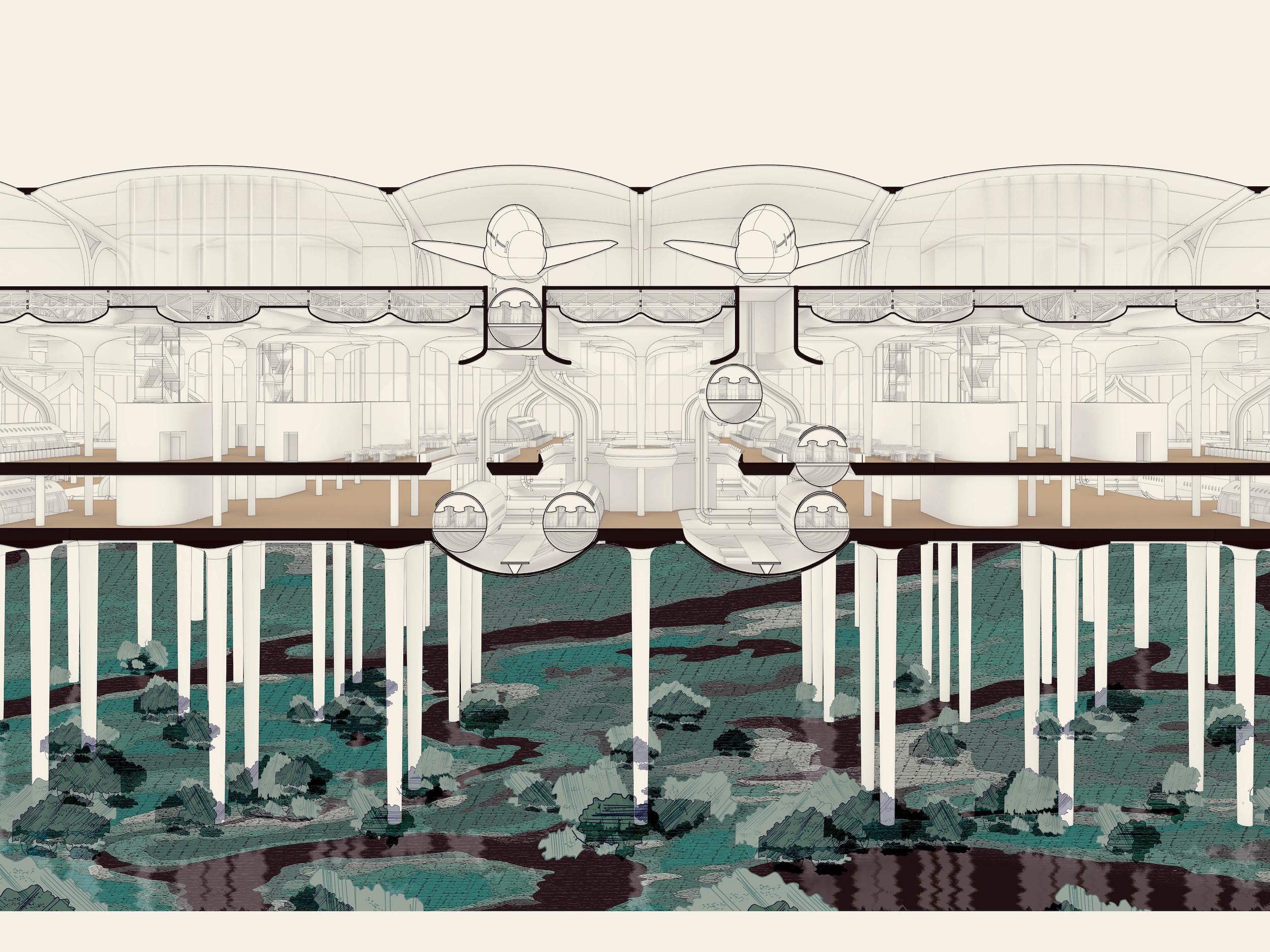 Eco Scaffold: The Future of JFK.