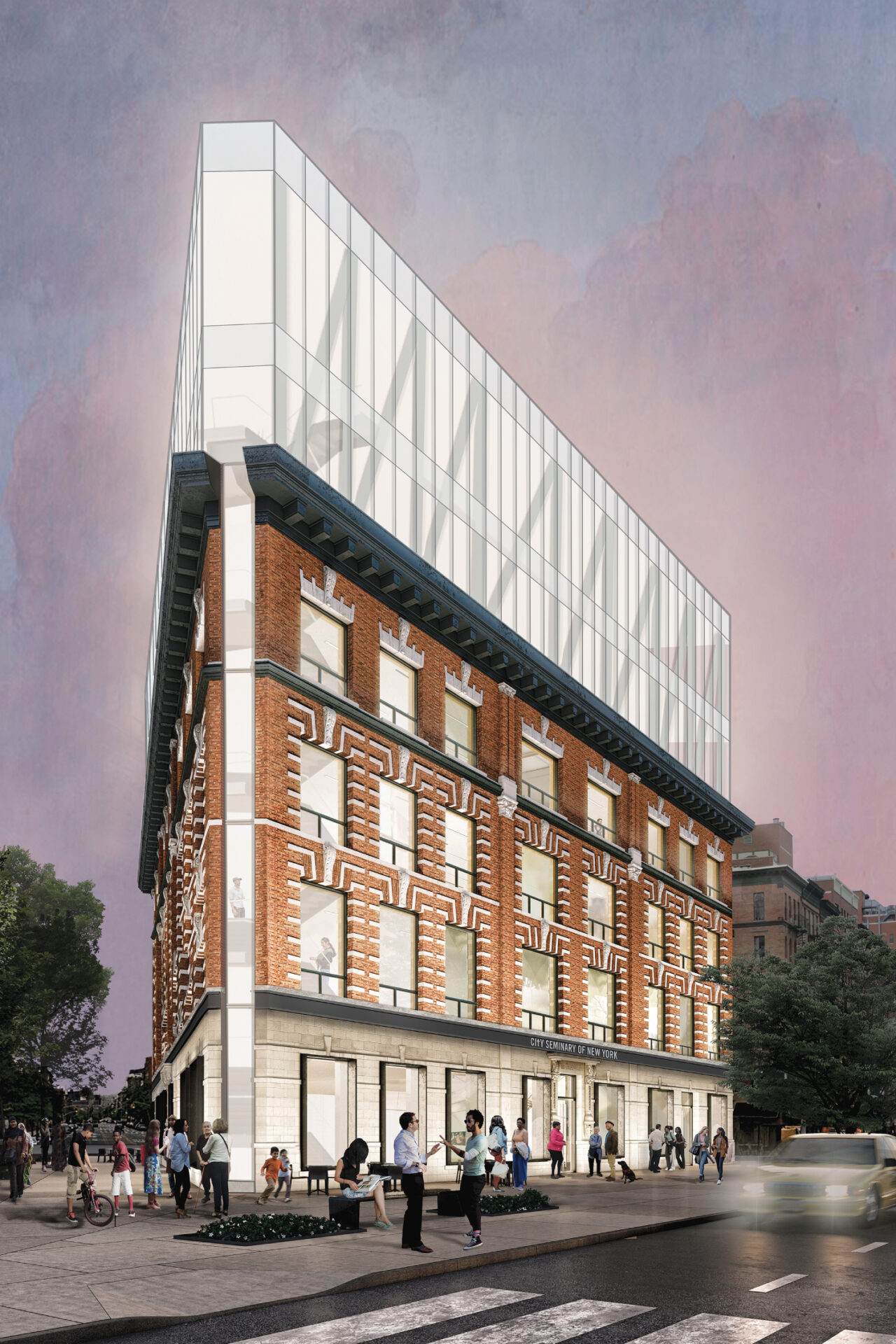 St. Luke Triangle Building by GLUCK+ in Harlem, NY. Credit: Courtesy of GLUCK+.